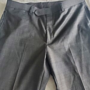 Tommy Hilfiger Navy and Red Logo Dress Pants Label